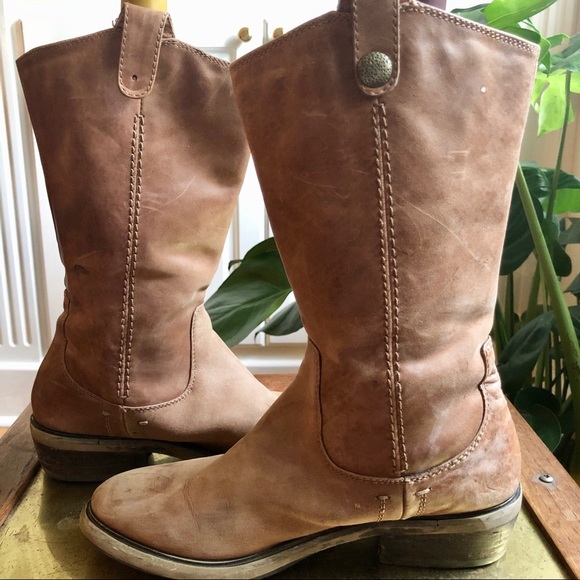 Cognac Roper boots - Picture 2 of 7